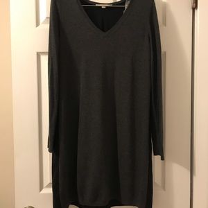 LOFT two-toned sweater dress